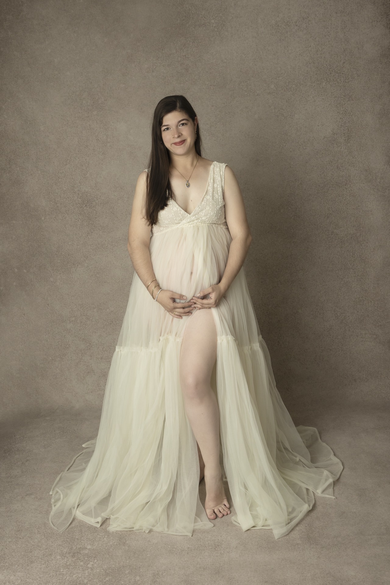 Sesión embarazo vestido Guadalajara Jalisco