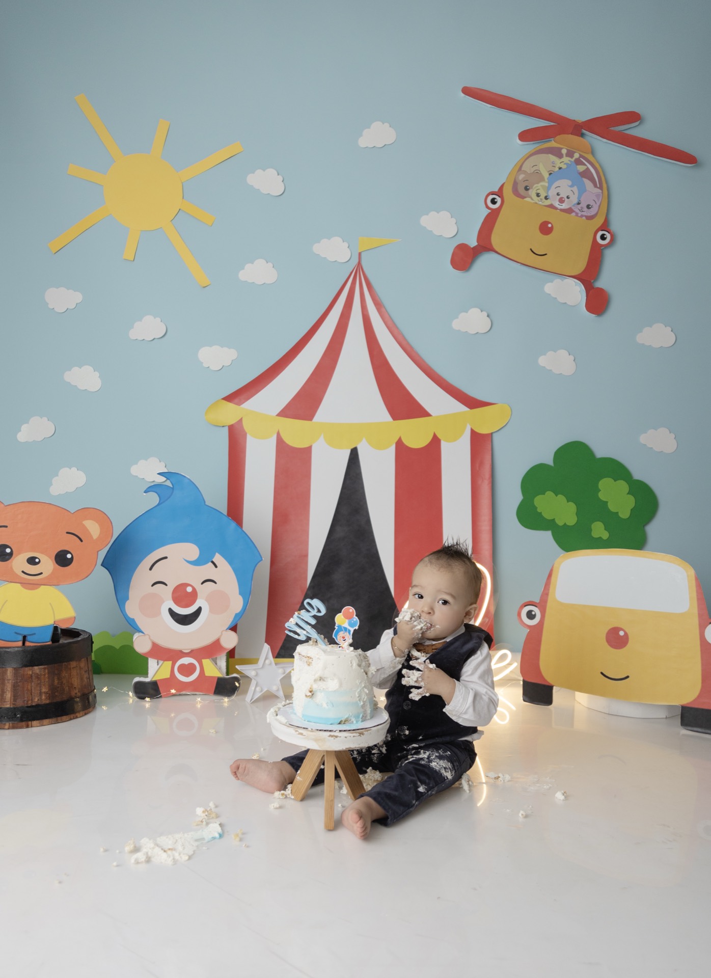 Smash cake photography Guadalajara Mexico