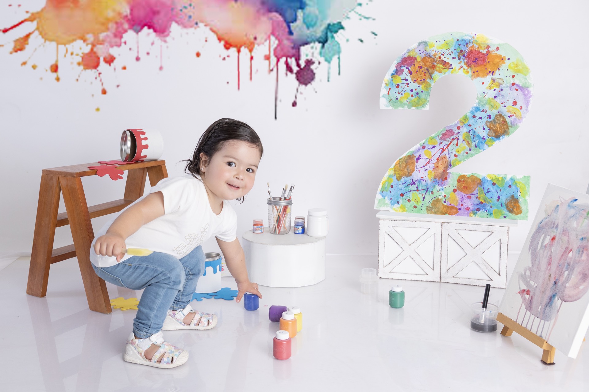 Fotografía bebé pastel Guadalajara Jalisco