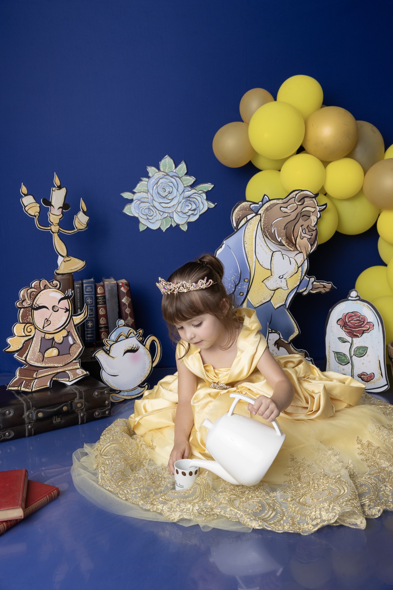 Sesión smash cake bebé globos Jalisco